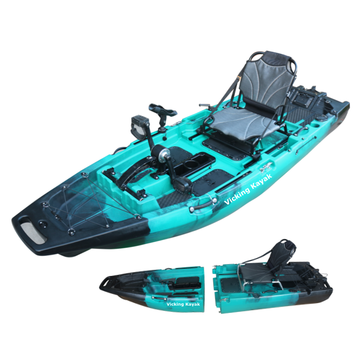 Fishing Kayak Pedal Drive - كاياك جديد لعام 2025 بطول 9.5
