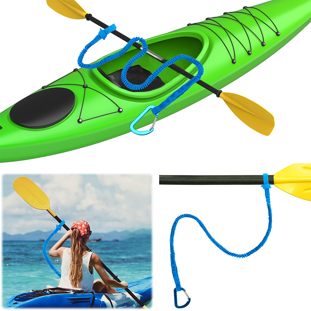 Fishing Kayak Paddle - 4~1 قطعة حبل تثبيت مجداف الكاياك