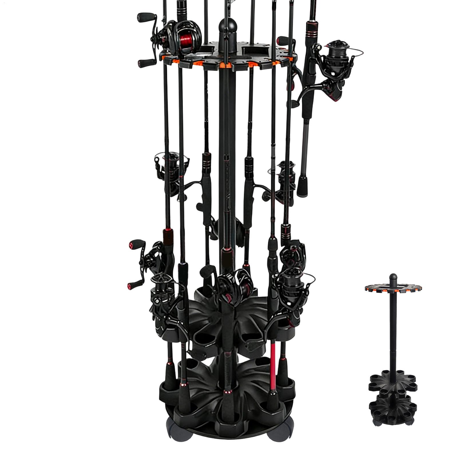 Fishing Kayak Rod Holder - حاملات قصبات الصيد، حامل عمودي لتخزين