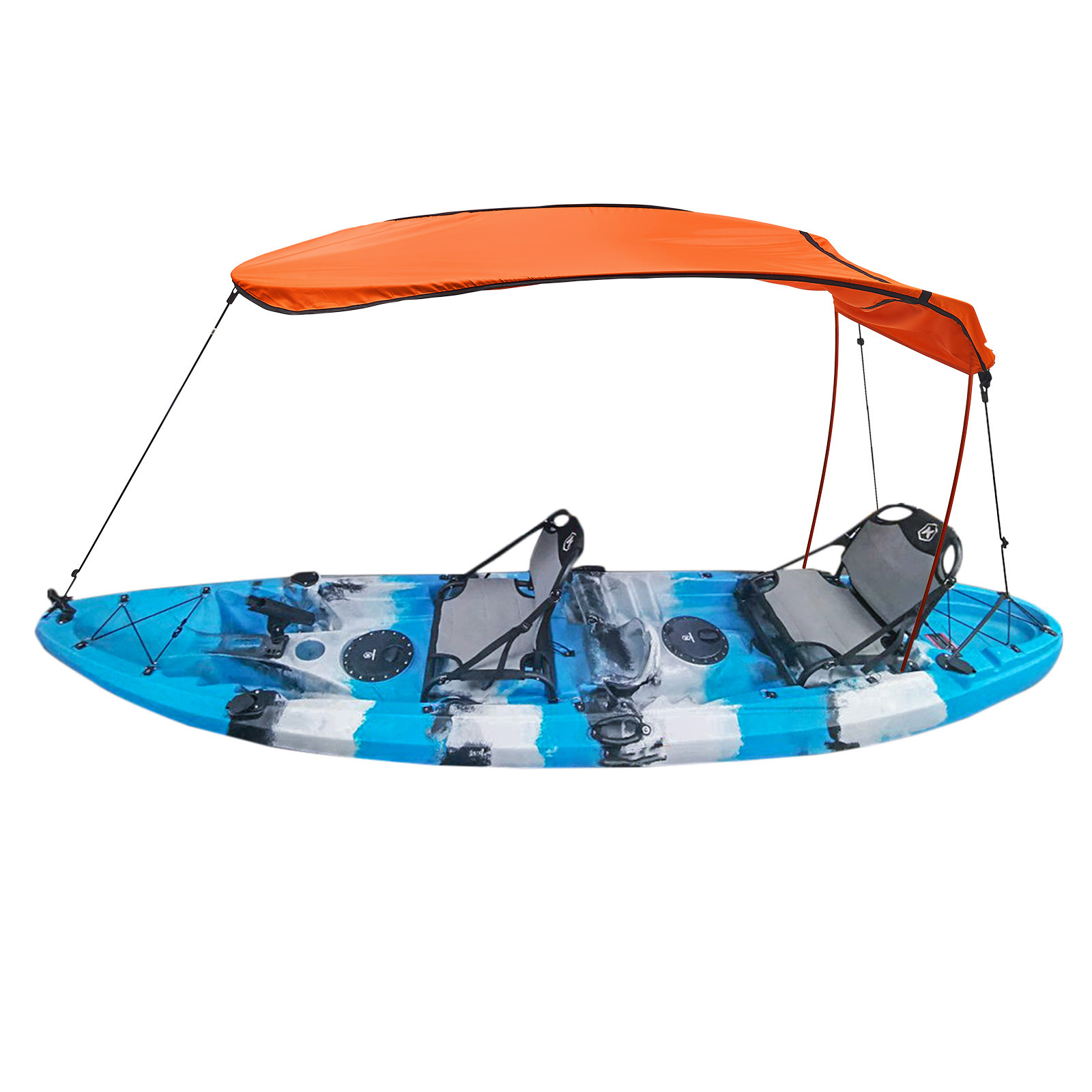 Fishing Kayak Inflatable - مظلة شمسية بحرية، قارب قابل للنفخ،
