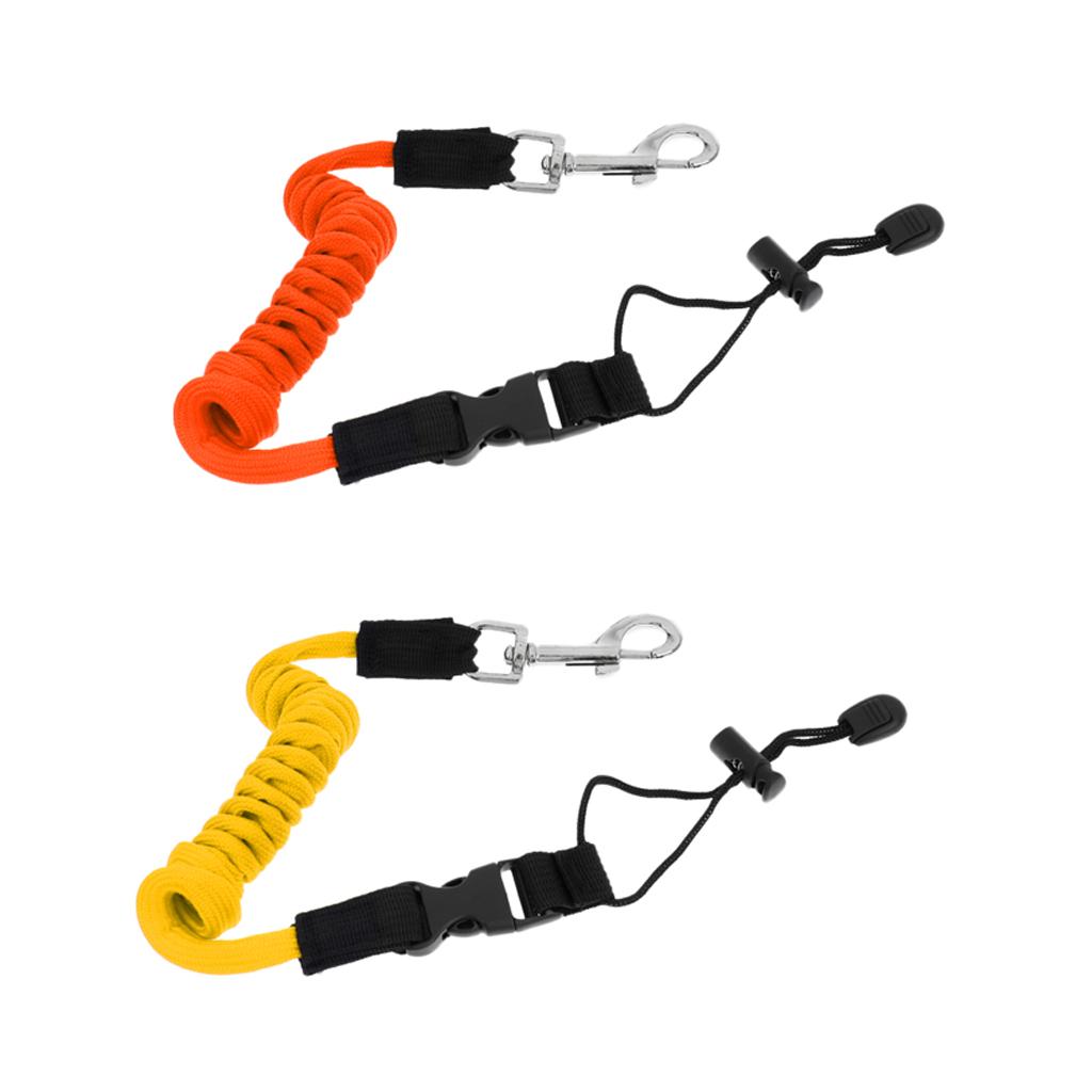 Fishing Kayak Paddle Leash - حبل تثبيت مجدول من مادة TPU