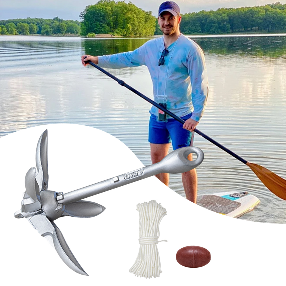 Fishing Kayak Anchor - مرساة جرانبيل بوزن 0.7/1.5 كجم مع
