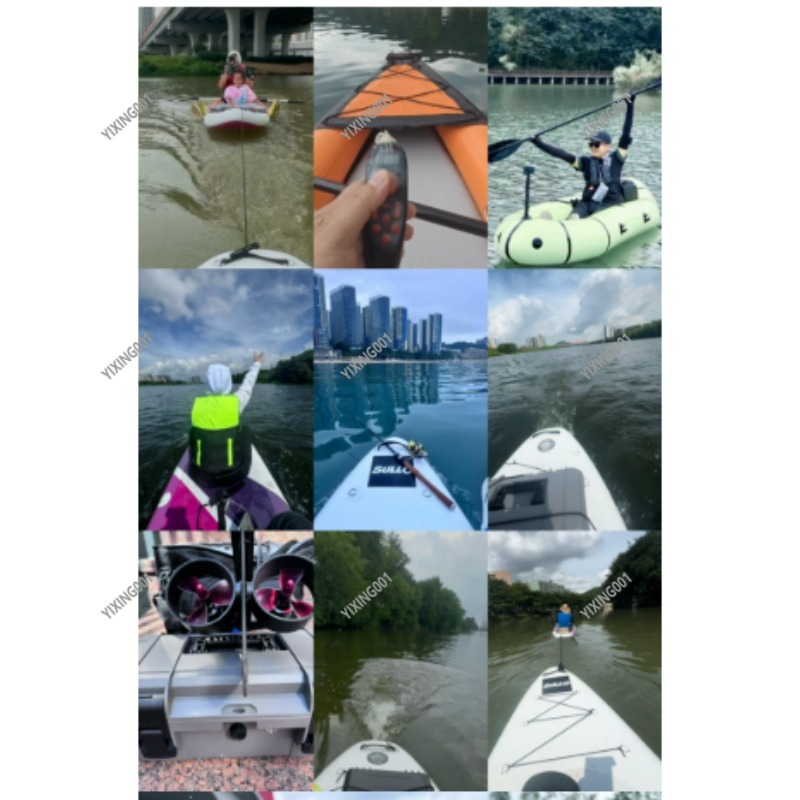 المروحة المزدوجة كاياك تحت الم - مراجعة Fishing Kayak Trolling Motor وسعره