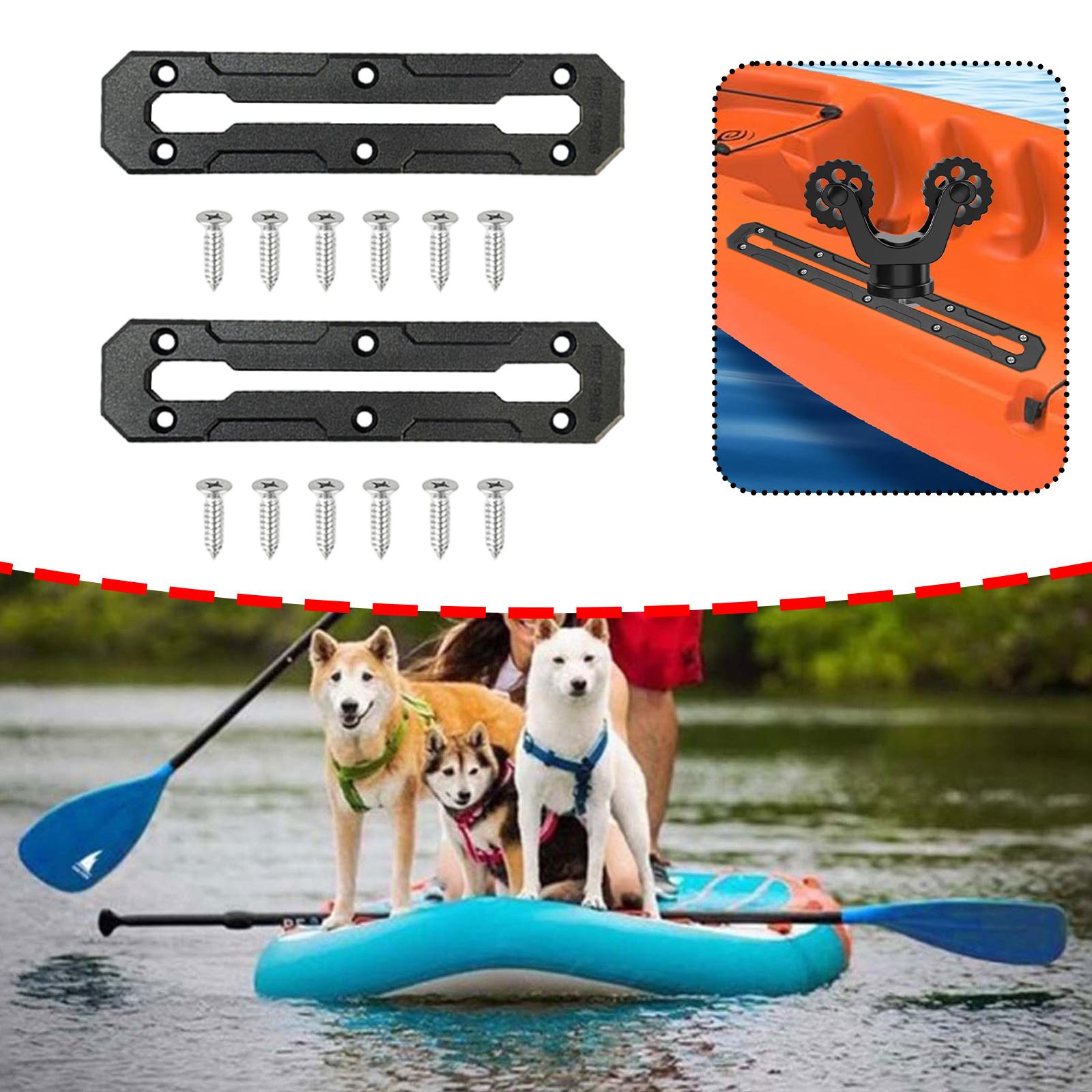 قطعتان من ملحقات مسار الكاياك  - مراجعة Fishing Kayak Anchor وسعره