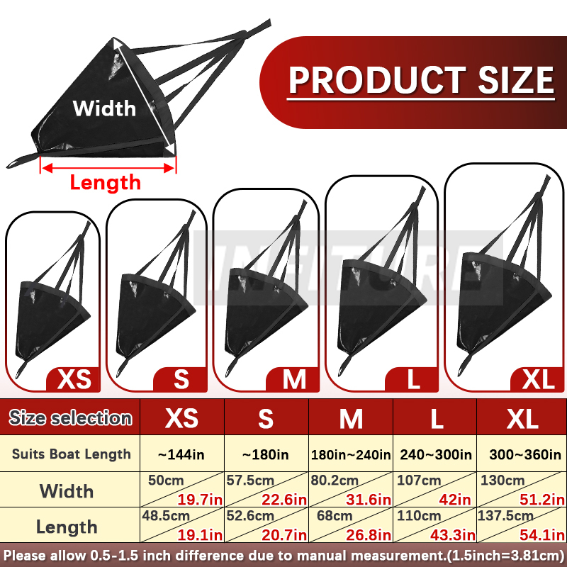 18-53 ''البحر دروج مرساة تعويم - مراجعة Fishing Kayak Anchor وسعره