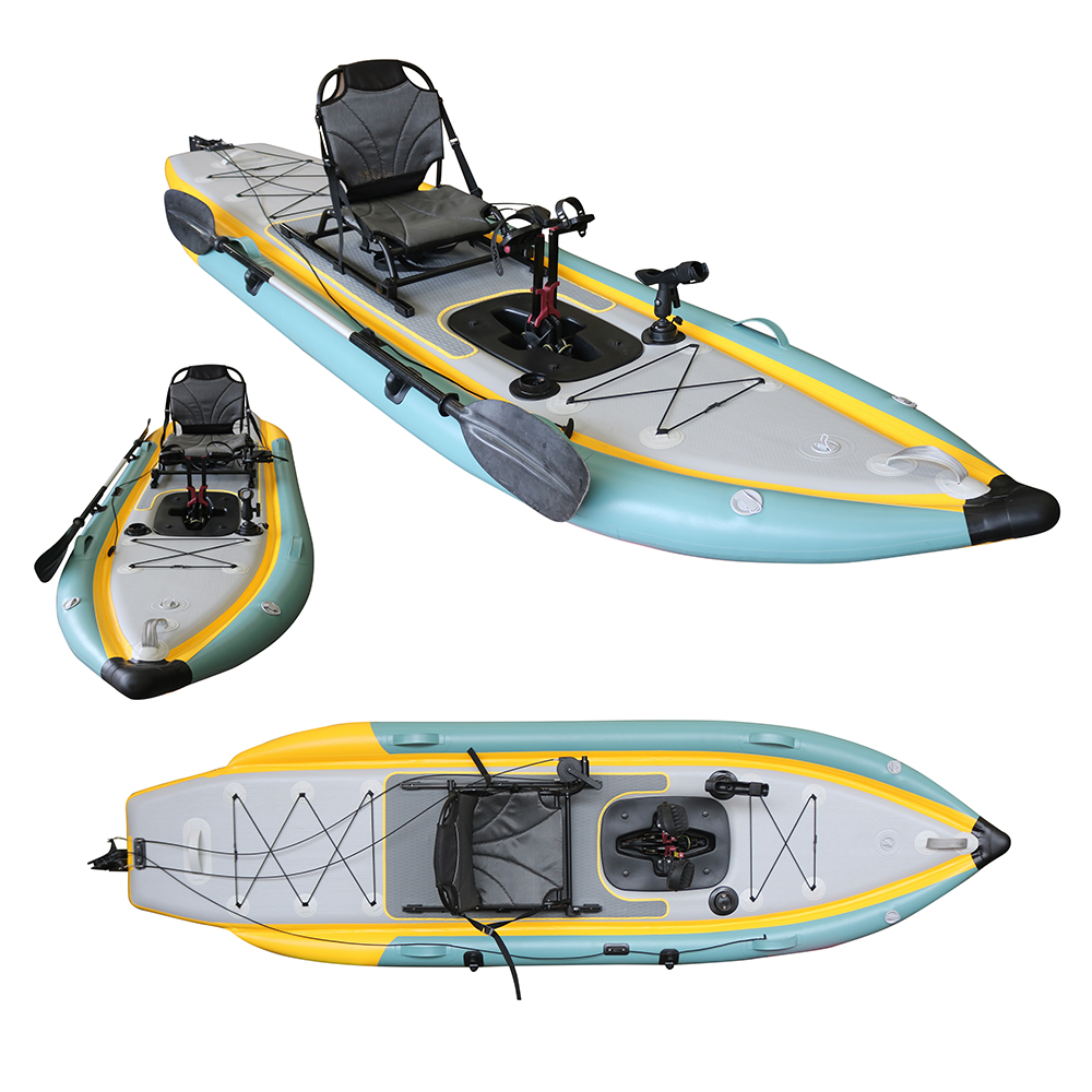 قارب صيد قابل للطي من مادة PVC - مراجعة Fishing Kayak Sit In وسعره