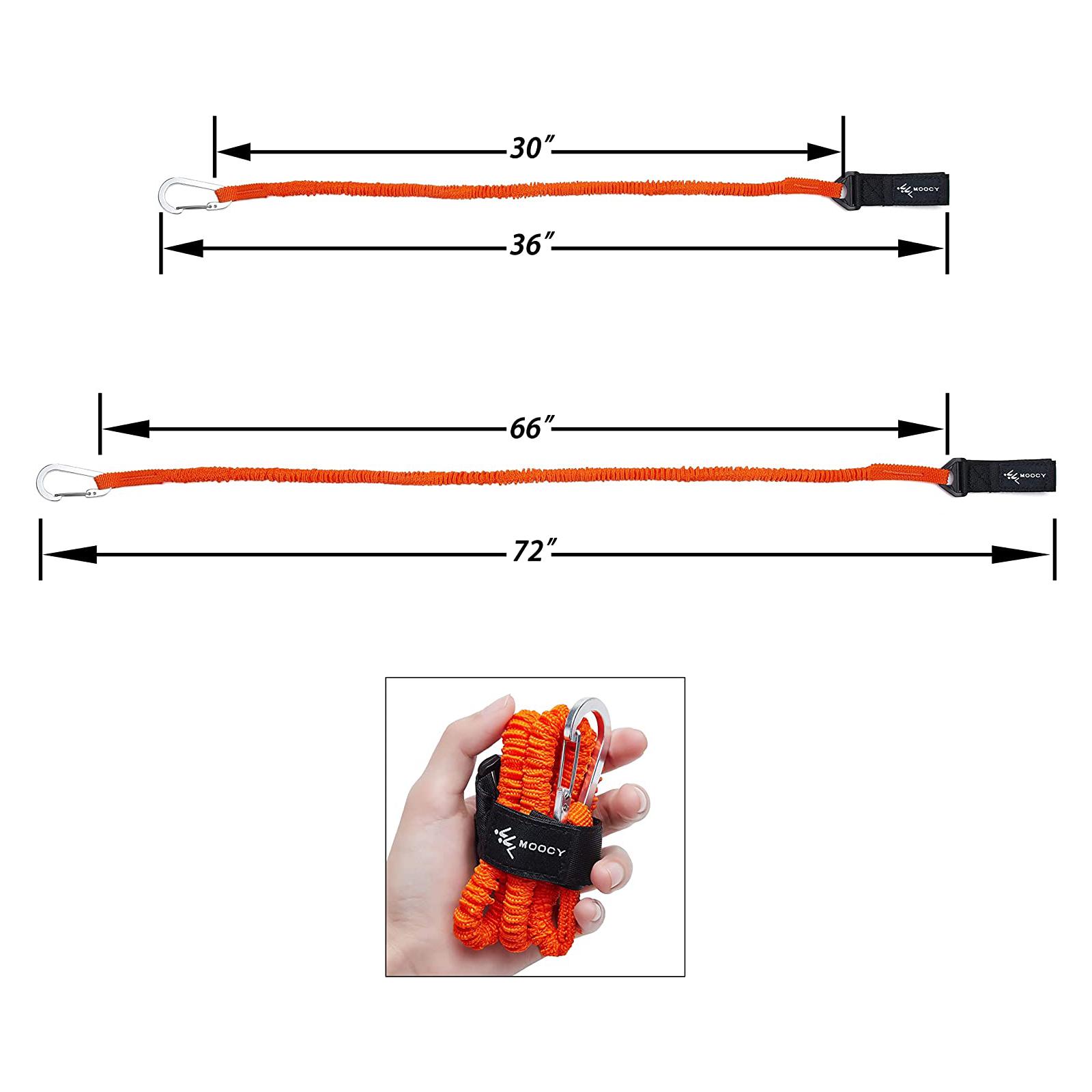 مقود مجداف كاياك مرن قابل للتع - مراجعة Fishing Kayak Paddle Leash وسعره