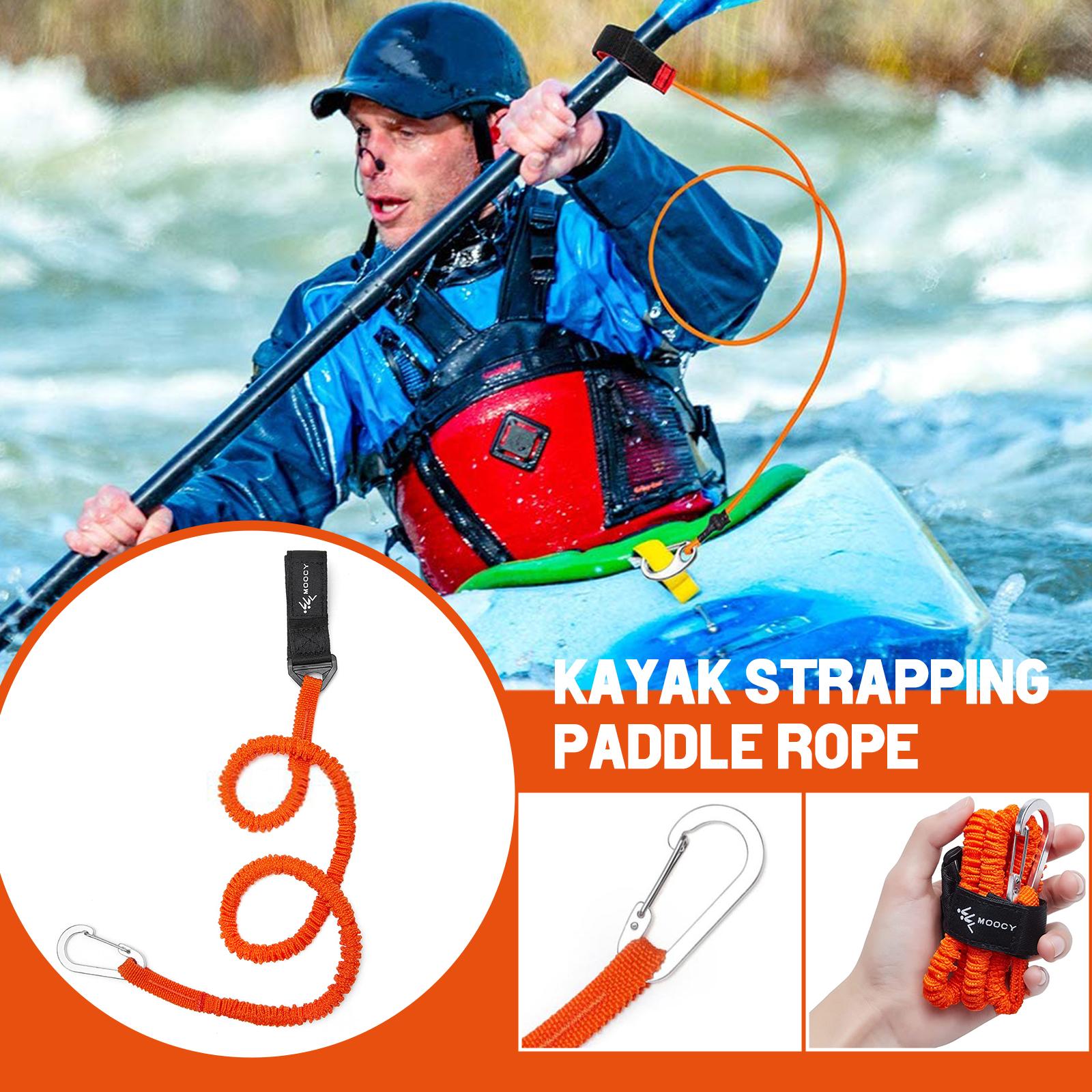 مقود مجداف كاياك مرن قابل للتع - مراجعة Fishing Kayak Paddle Leash وسعره