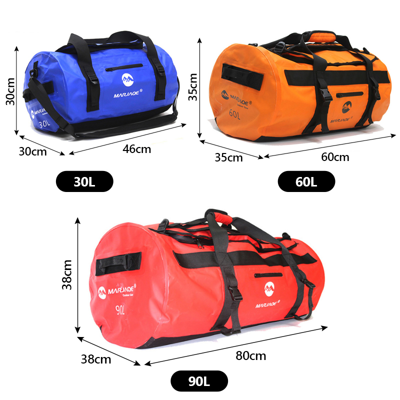 30L 60L 90L مقاوم للماء التجدي - مراجعة Fishing Kayak Crate وسعره