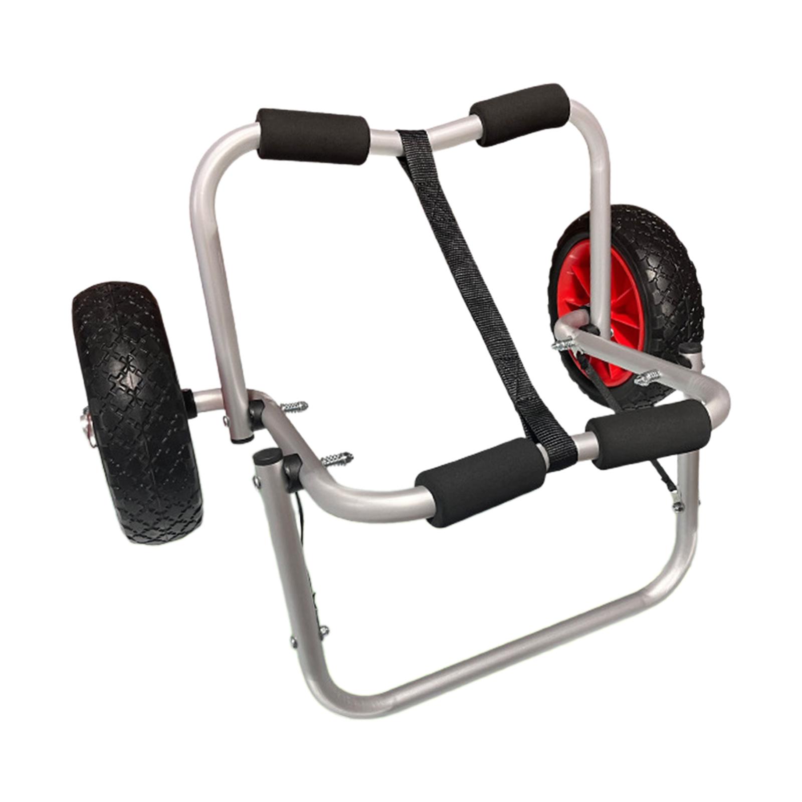عربة الناقل طوي كاياك عربة الن - مراجعة Fishing Kayak Cart وسعره