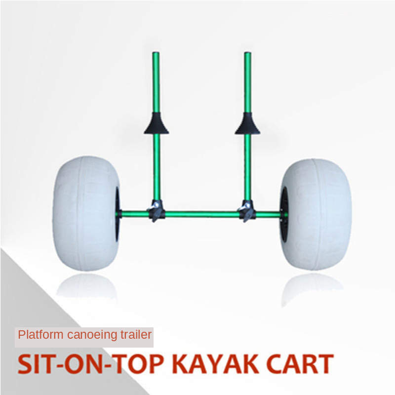 عربة كاياك قابلة للطي من النوع - مراجعة Fishing Kayak Cart وسعره