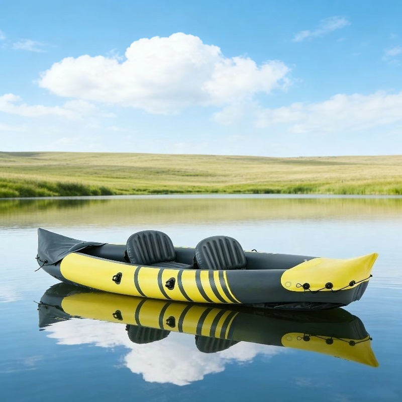 قارب كاياك قابل للنفخ بمقعدين  - مراجعة Fishing Kayak Seat وسعره