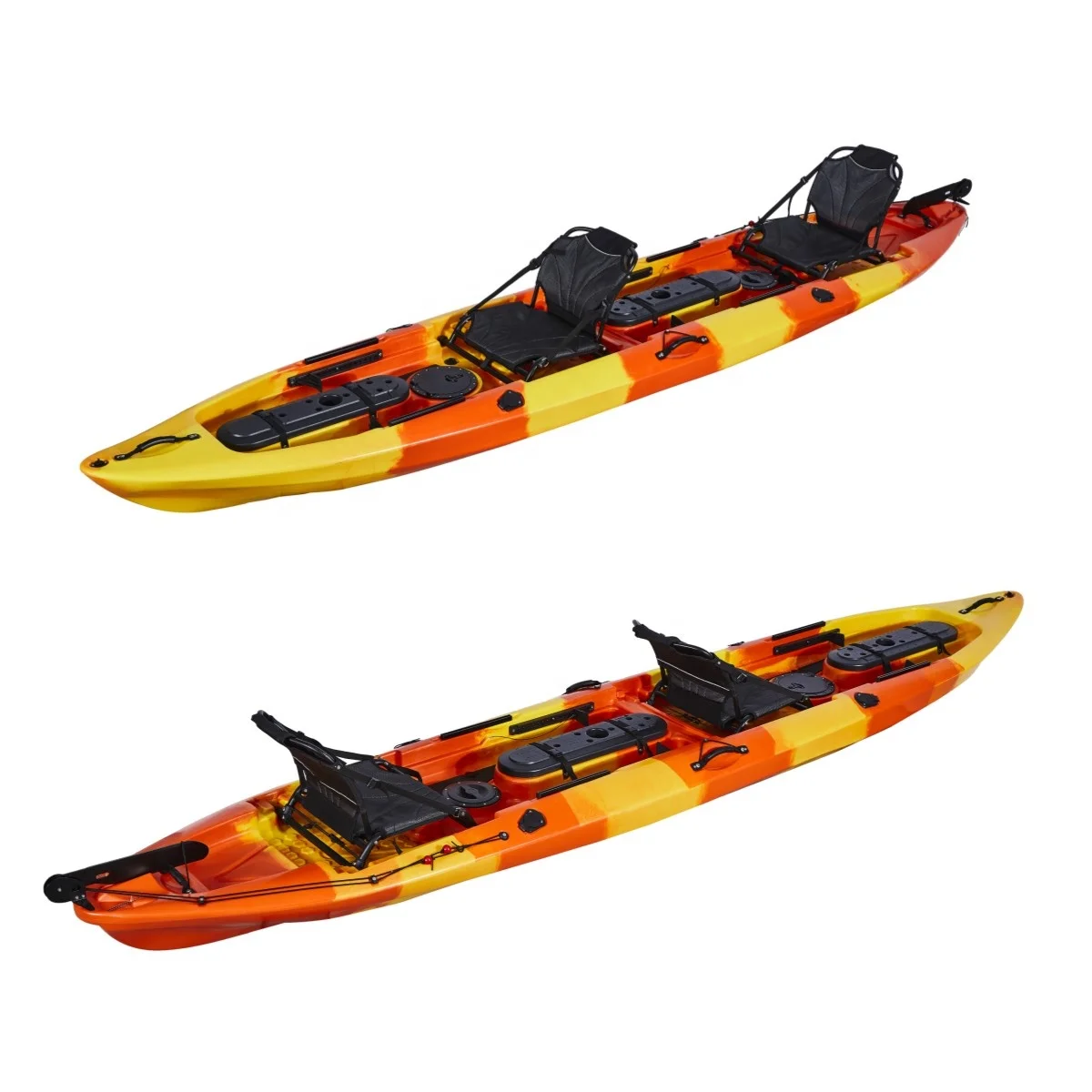 الجملة 2 شخص البلاستيك كاياك ل - مراجعة Fishing Kayak Paddle وسعره