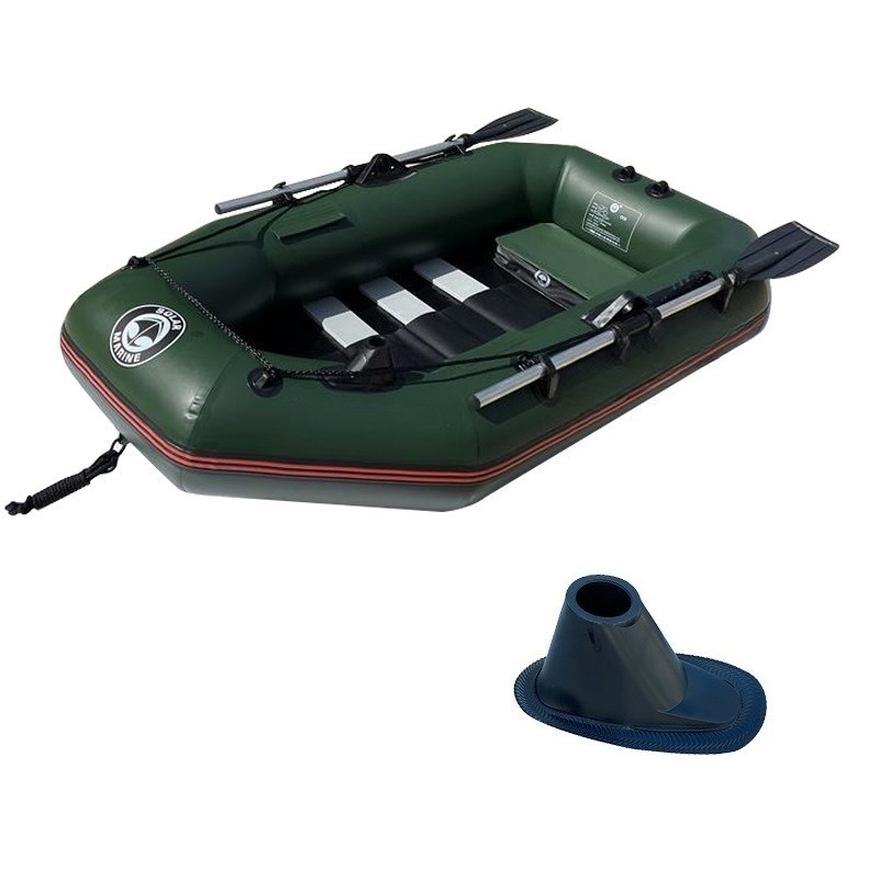 قارب صيد لشخص واحد، كاياك قابل - مراجعة Fishing Kayak Inflatable وسعره