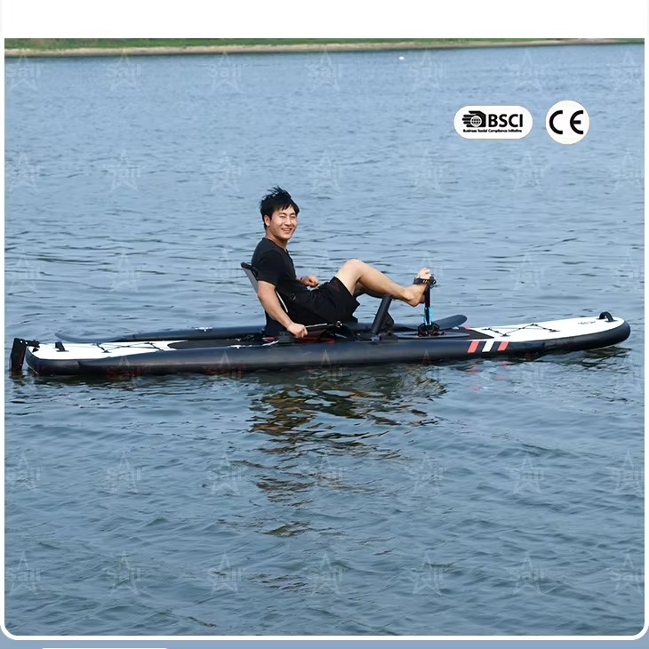 قارب كاياك قابل للنفخ من المصن - مراجعة Fishing Kayak Sit In وسعره