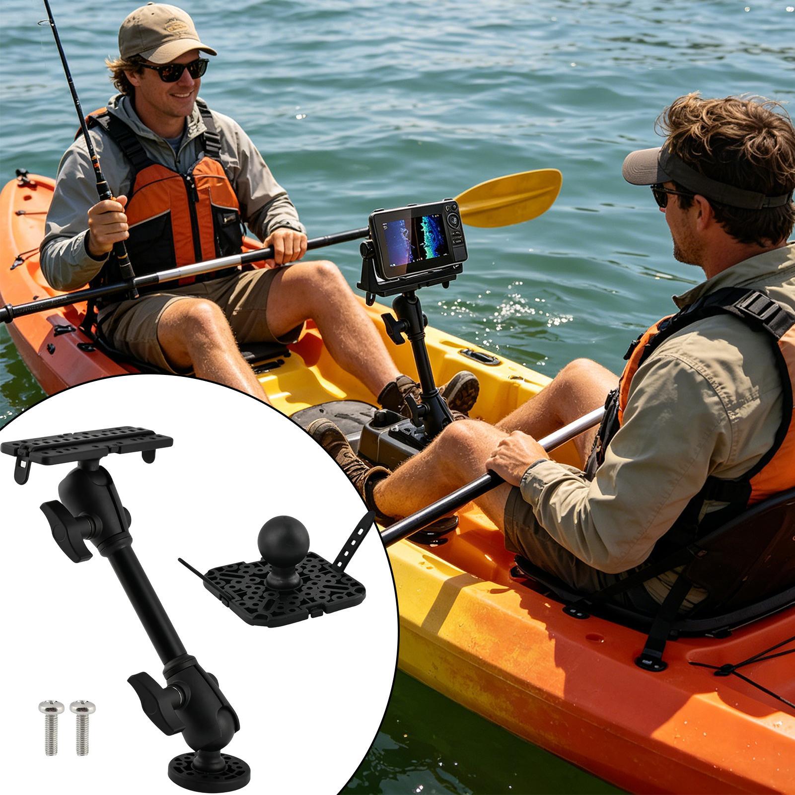 حامل جهاز تحديد مواقع الأسماك  - مراجعة Fishing Kayak Fish Finder Mount وسعره