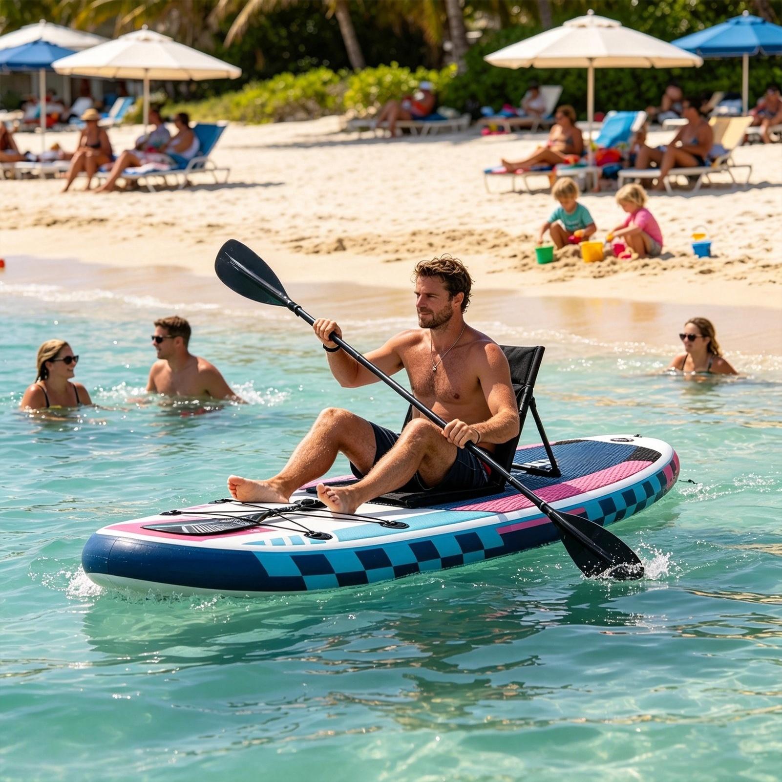 وسادة مقعد كاياك محمولة قابلة  - مراجعة Fishing Kayak Seat وسعره