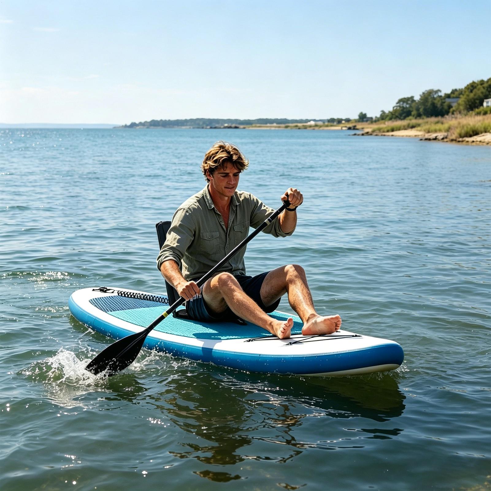 وسادة مقعد كاياك محمولة قابلة  - مراجعة Fishing Kayak Seat وسعره