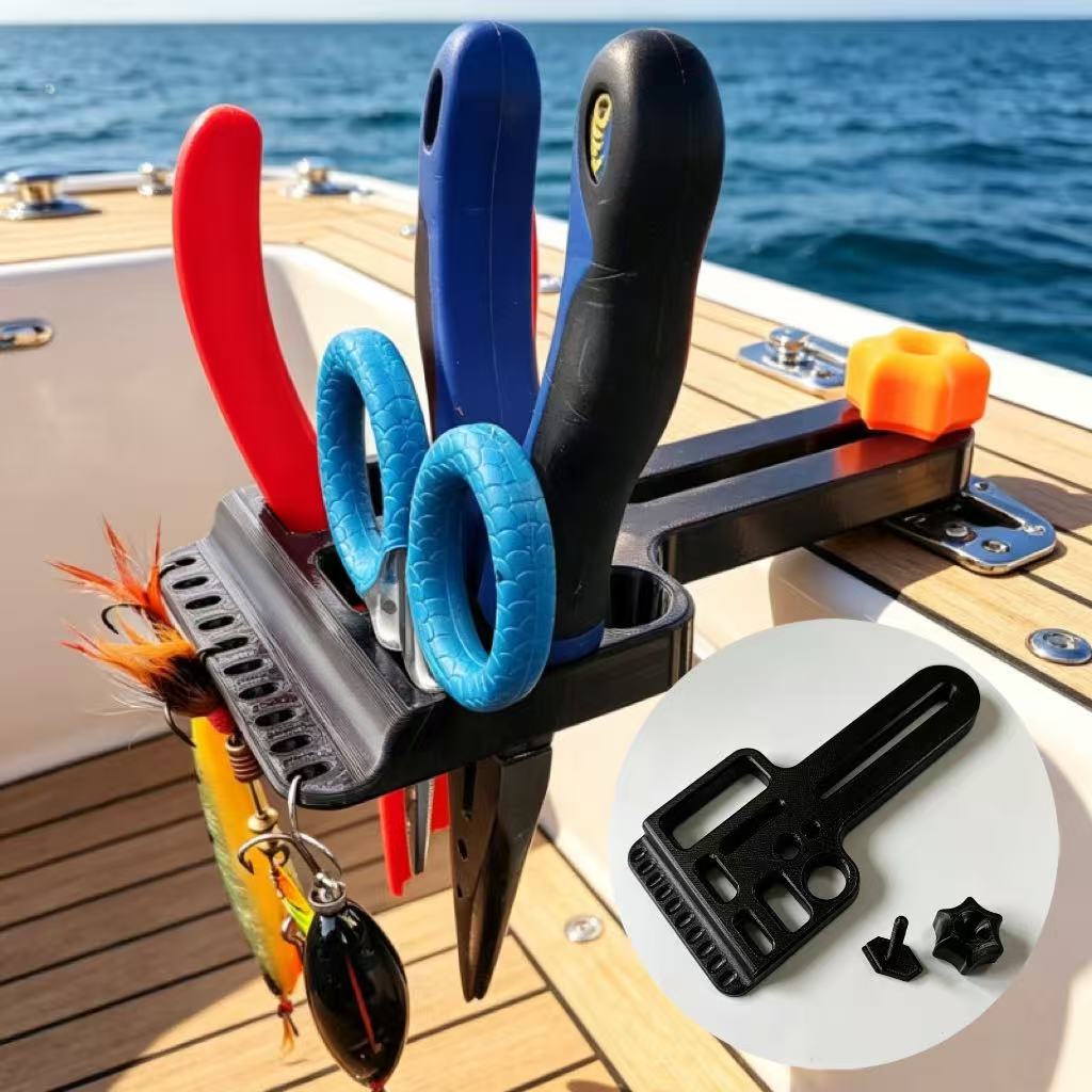 صندوق تخزين معدات الصيد بفتحة  - مراجعة Fishing Kayak Crate وسعره
