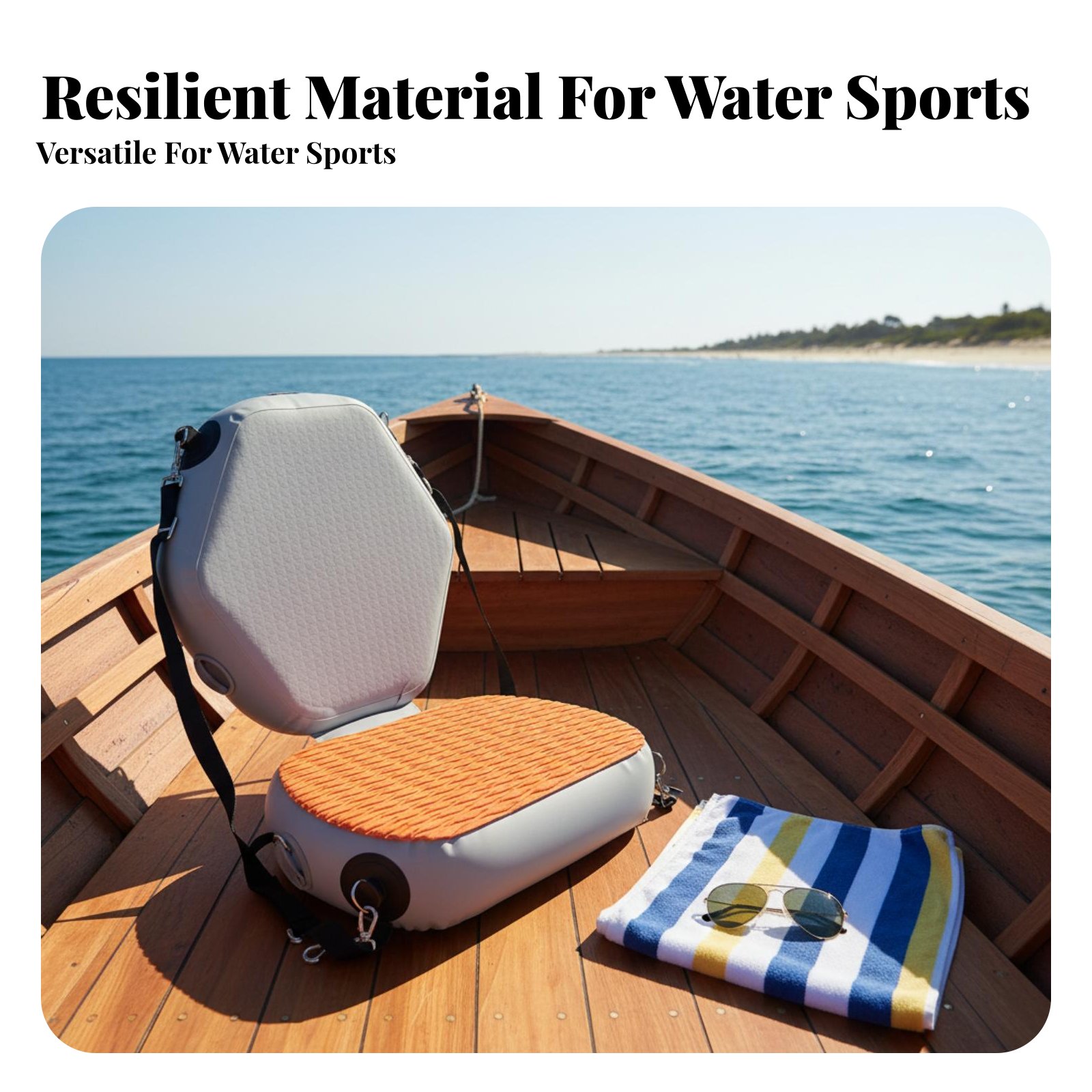 مقعد قارب كاياك قابل للنفخ مقا - مراجعة Fishing Kayak Seat وسعره