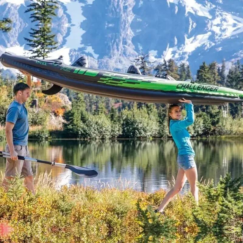 قارب كاياك قابل للنفخ لشخص أو  - مراجعة Fishing Kayak Seat وسعره