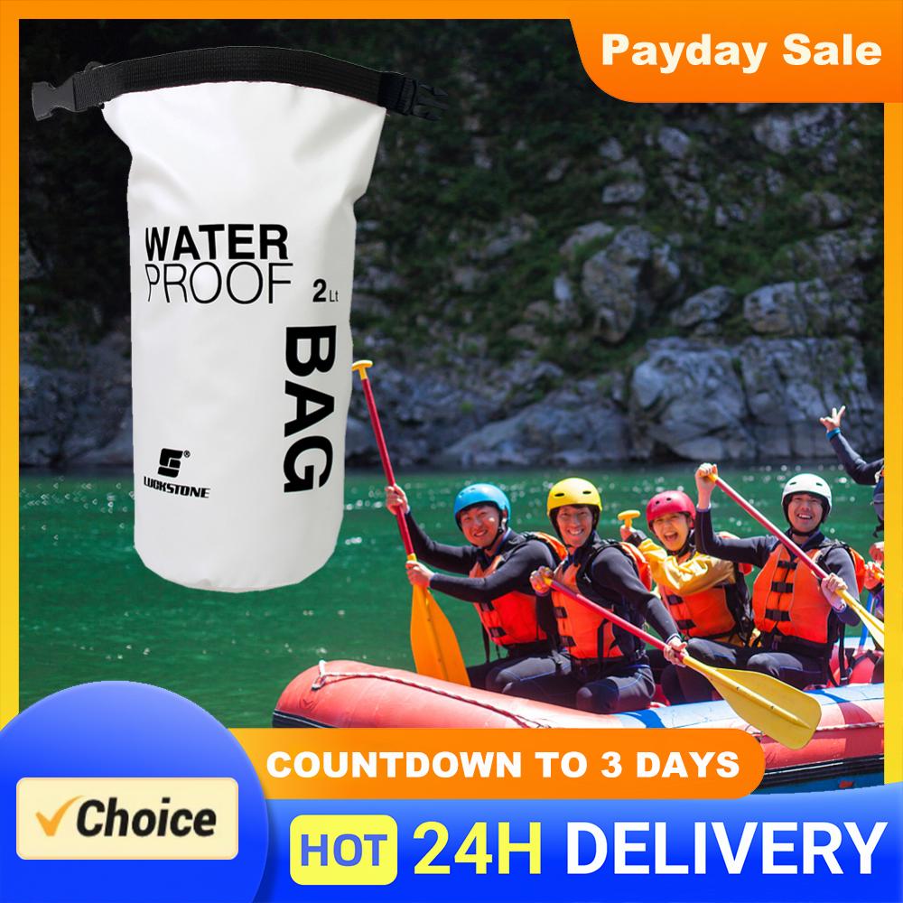حقيبة ماء للسباحة سعة 2 لتر خف - مراجعة Fishing Kayak Storage Bag وسعره