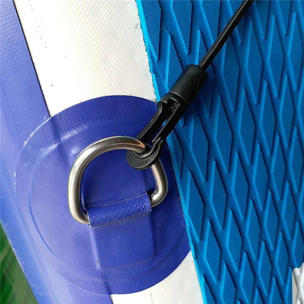 حبل أمان قابل للتعديل لقضيب ال - مراجعة Fishing Kayak Paddle Leash وسعره