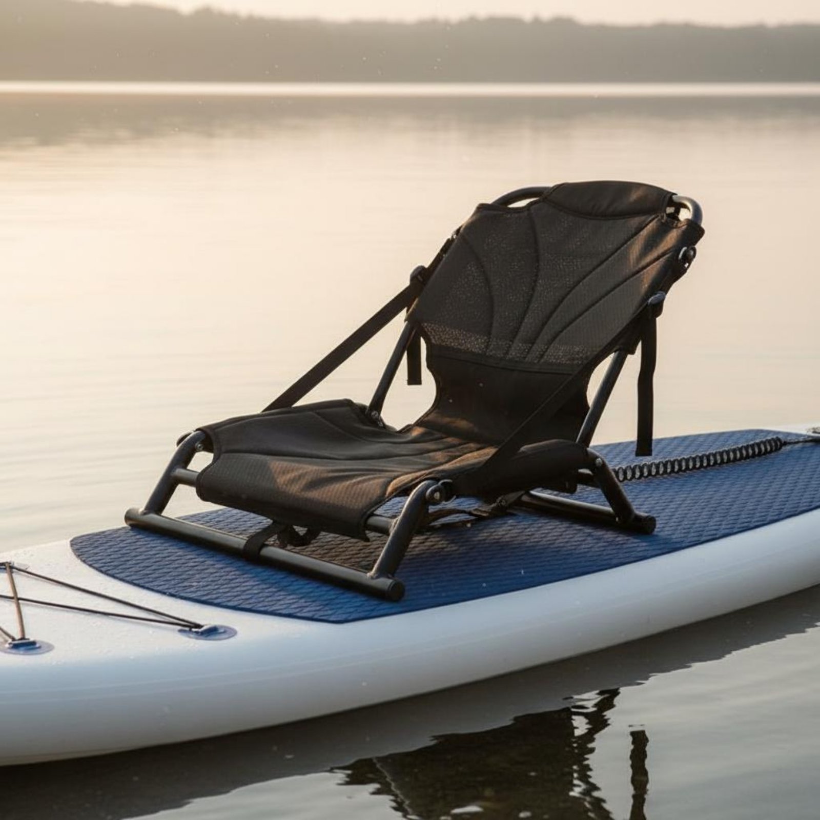 مقعد كاياك بمسند ظهر شبكي مسام - مراجعة Fishing Kayak Seat وسعره