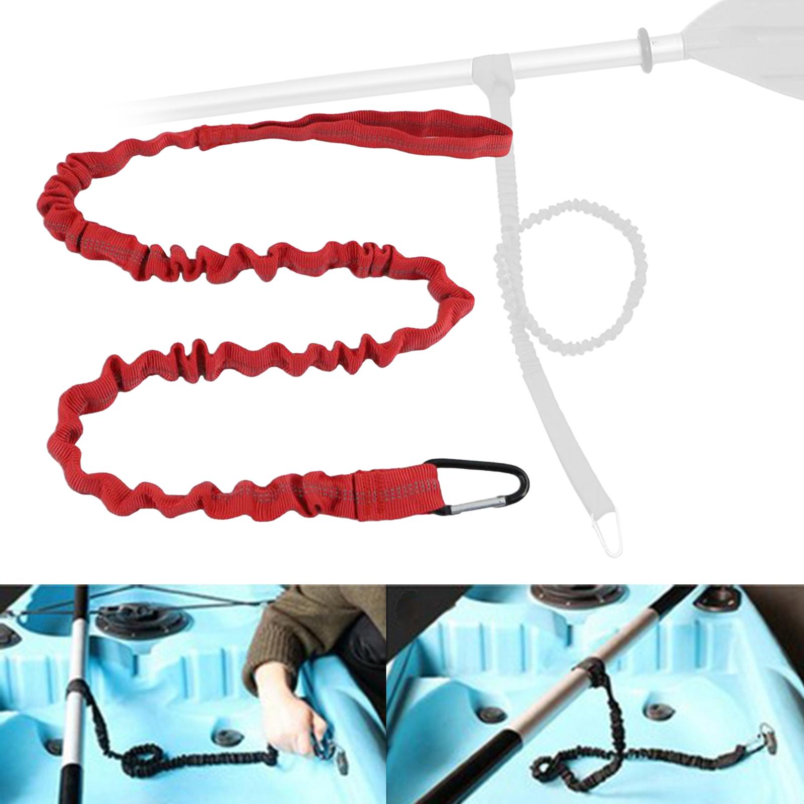 حبل ربط مطاطي خفيف الوزن من ال - مراجعة Fishing Kayak Paddle Leash وسعره