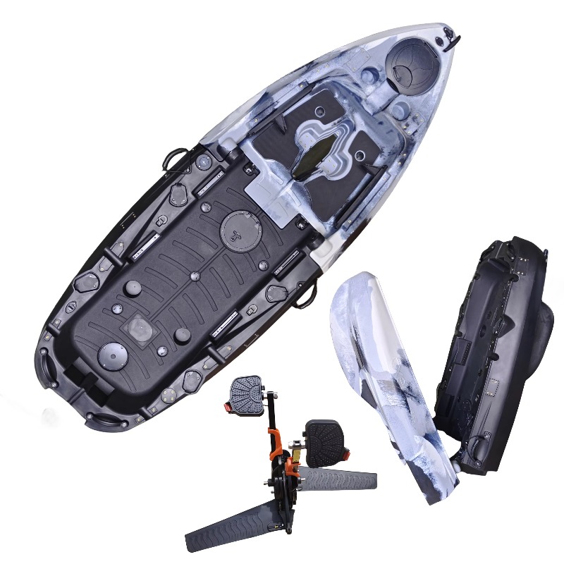 قارب كاياك بلاستيكي قابل للطي  - مراجعة Fishing Kayak Seat وسعره
