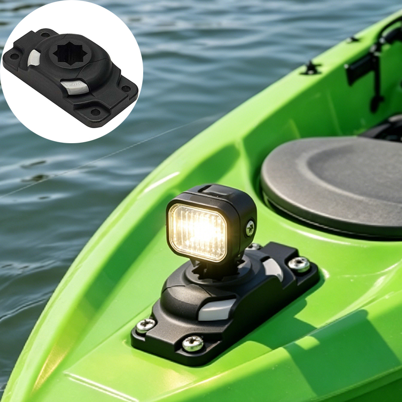 قاعدة إطار تثبيت للكاياك القاب - مراجعة Fishing Kayak Rod Holder وسعره