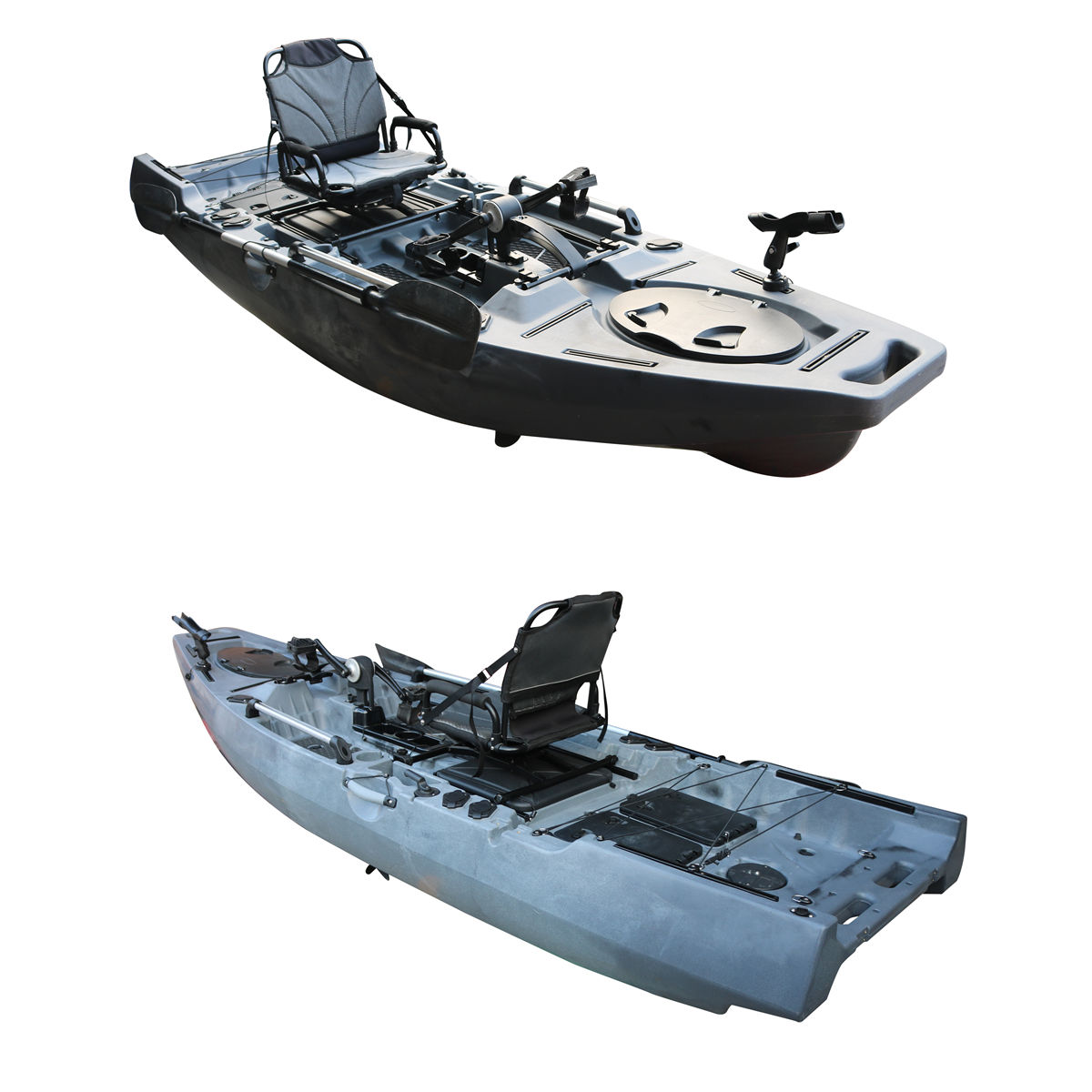 كاياك صيد فايكنج 2026 لشخص واح - مراجعة Fishing Kayak Pedal Drive وسعره