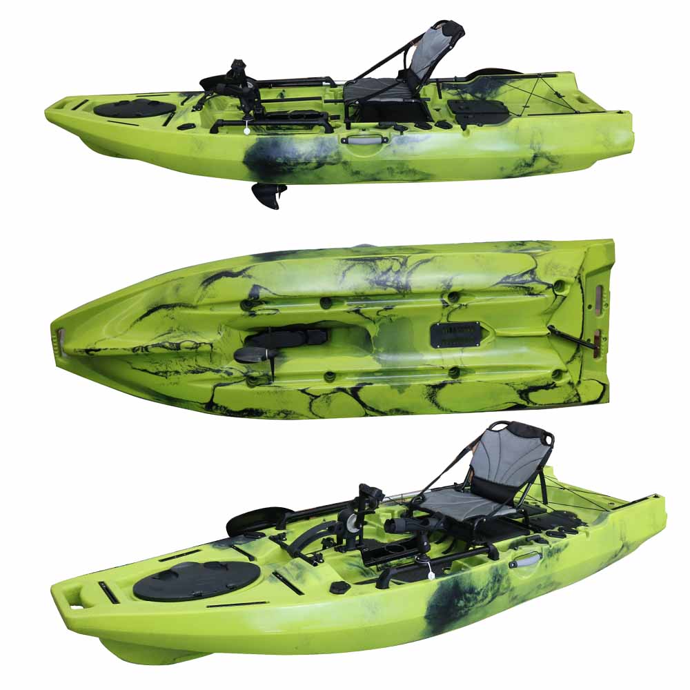 كاياك صيد فايكنج 2026 لشخص واح - مراجعة Fishing Kayak Pedal Drive وسعره