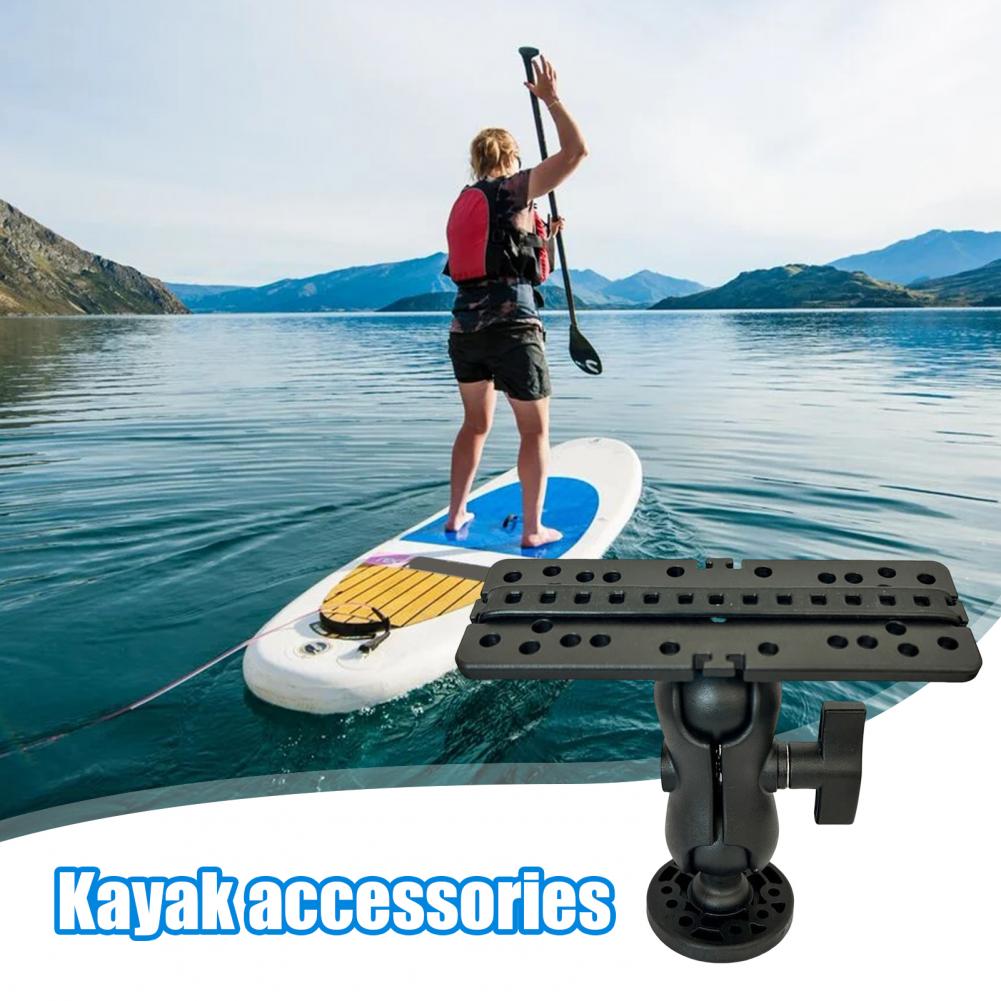 حامل جهاز تحديد مواقع الأسماك  - مراجعة Fishing Kayak Fish Finder Mount وسعره