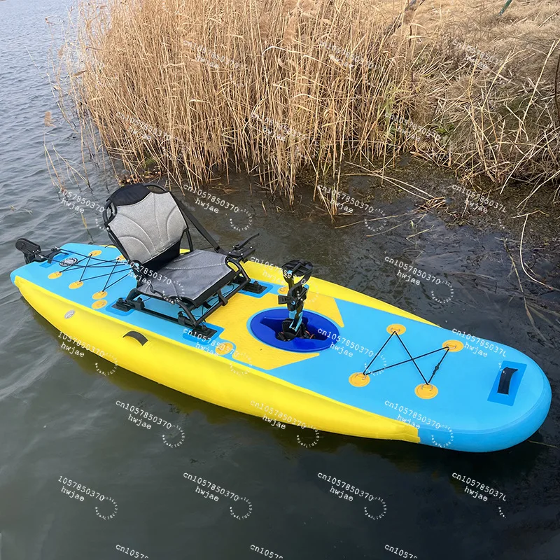 قارب كاياك قابل للنفخ بشعار مخ - مراجعة Fishing Kayak Inflatable وسعره