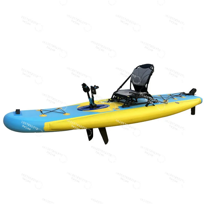 قارب كاياك قابل للنفخ بشعار مخ - مراجعة Fishing Kayak Inflatable وسعره