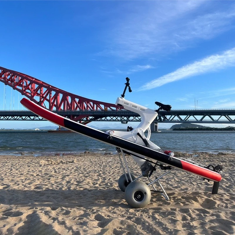 عربة قابلة للطي من سبائك الألو - مراجعة Fishing Kayak Cart وسعره
